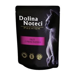 DOLINA NOTECI Filet z piersi z indyka dla kotów saszetka 85g