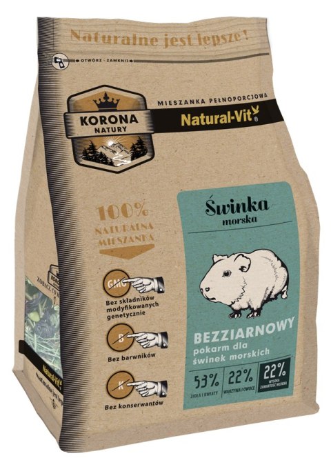 KORONA NATURY Mieszanka - Świnka morska 750g