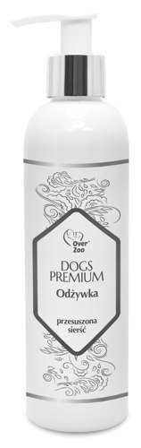 OVERZOO DOGS PREMIUM ODŻYWKA PRZESUSZONA SIERŚĆ 250 ml