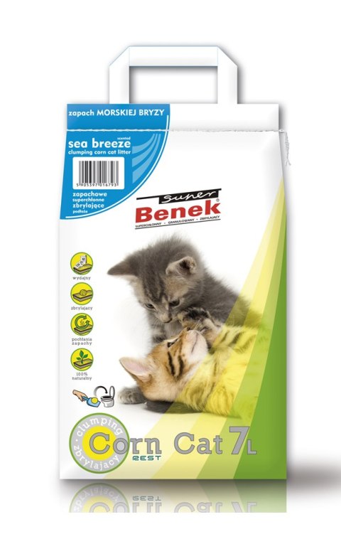 SUPER BENEK Corn Cat Morska Bryza 7l