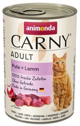 ANIMONDA Carny Adult puszka z indykiem i jagnięciną 400g