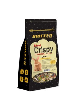 BIOFEED Royal Crispy Premium Cuni 750g - dla królików