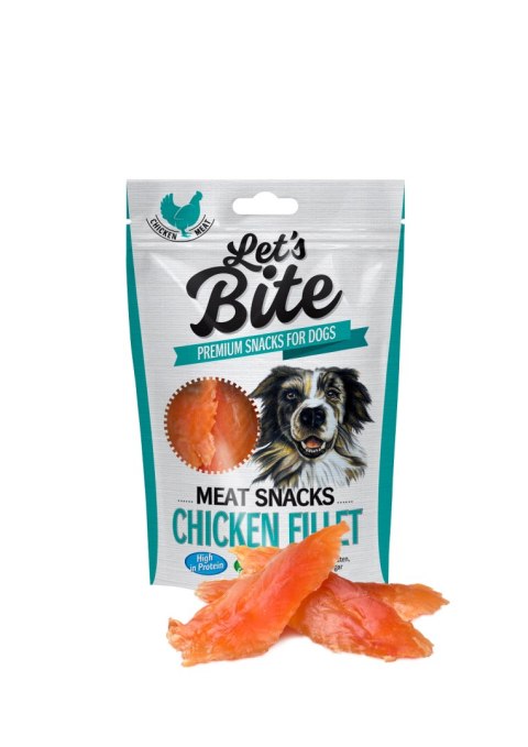 BRIT LET'S BITE MEAT SNACKS CHICKEN FILLET 300g