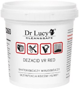 DR LUCY Preparat bakterio-, wiruso- i grzybobójczy w proszku [Dezacid VR red] 150g