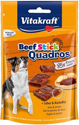 VITAKRAFT BEEF STICK QUADROS przysmak z wątróbką i ziemniakami dla psa 70g