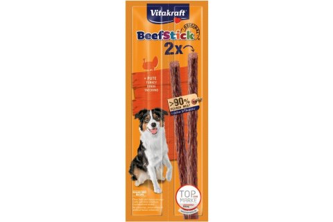 VITAKRAFT BEEF STICK indyk przysmak dla psa 2szt