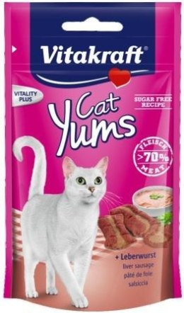 VITAKRAFT CAT YUMS przysmak dla kota, wątróbka 40g +20% gratis