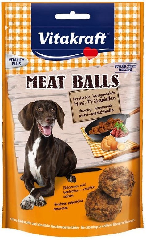 VITAKRAFT MEAT BALLS przysmak dla psa 80g