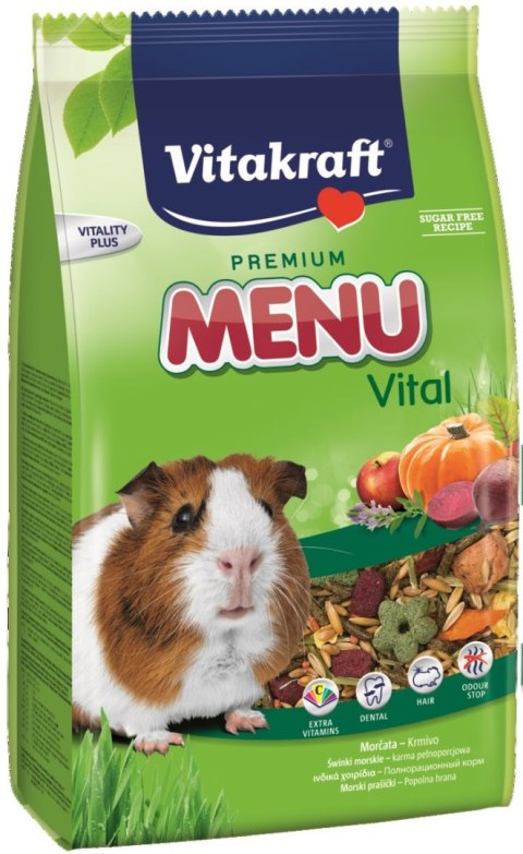 VITAKRAFT MENU VITAL karma dla świnki morskiej 3kg