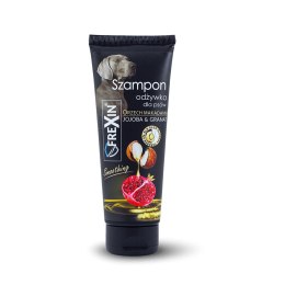 FREXIN Szampon z odżywką 2w1 dla psa - jojoba i granat 220g [25405]