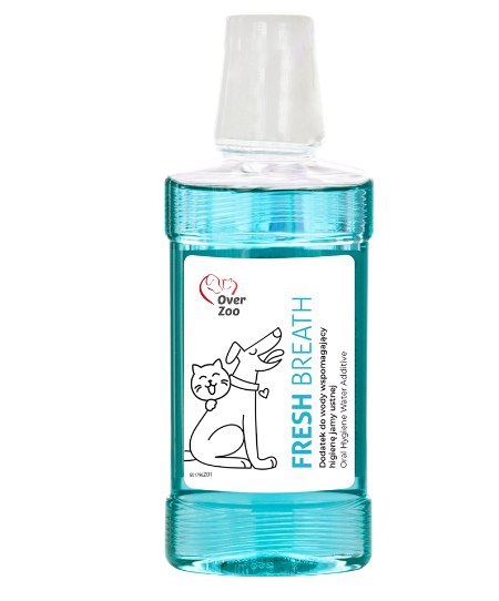 OVERZOO Fresh Breath Płyn do higieny pyska 250ml