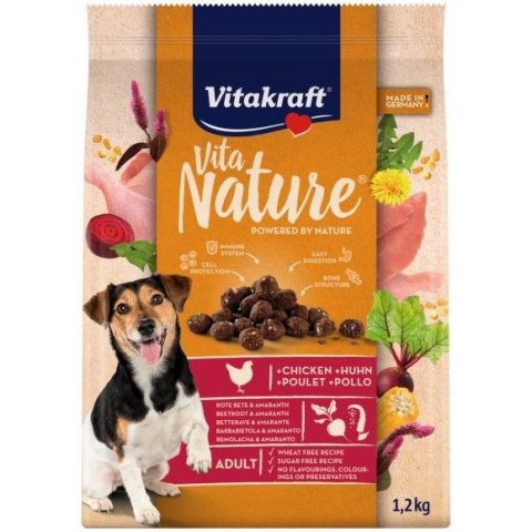 VITAKRAFT VITA NATURE sucha karma dla psa z kurczakiem 1,2kg