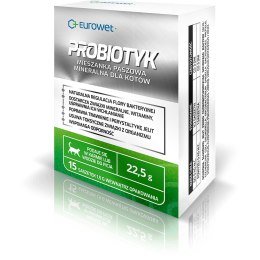 EUROWET Probiotyk dla kotów 15x1,5g