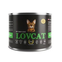 LOVCAT Best Turkey & Duck - Indyk z Kaczką 200g