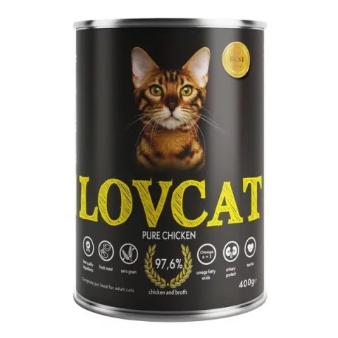 LOVCAT Pure Chicken - Kurczak 400g