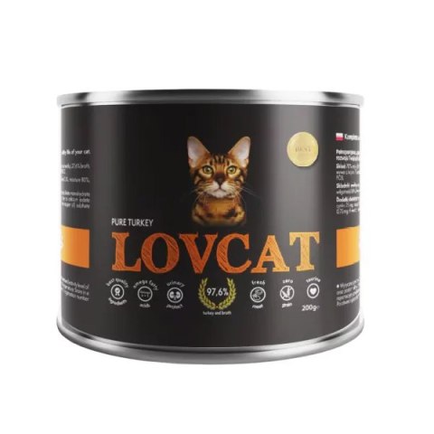 LOVCAT Pure Turkey - Indyk 200g