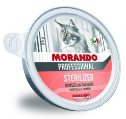 MORANDO PRO KOT STERILIZED Miseczka z łososiem 85g